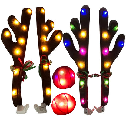 Rudolph LED Car Antlers Kit